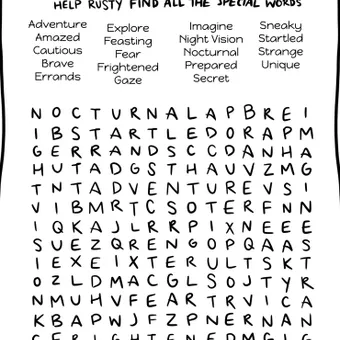 Word Search — activity preview